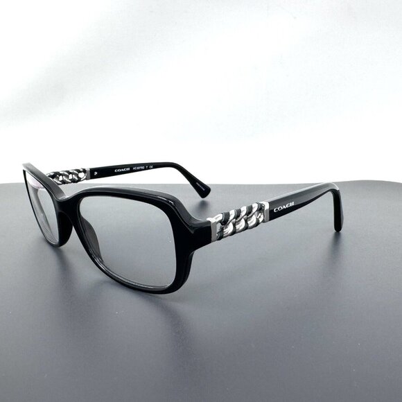 Coach Eyeglasses HC 6075Q 5002 (Black) Frames 52 [] 18 135 - Picture 1 of 10
